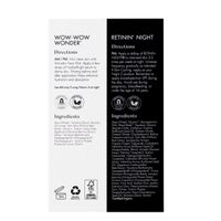 SKOON. DREAM TEAM DUO - Retinin Night 15ml + WOW WOW WONDER Serum